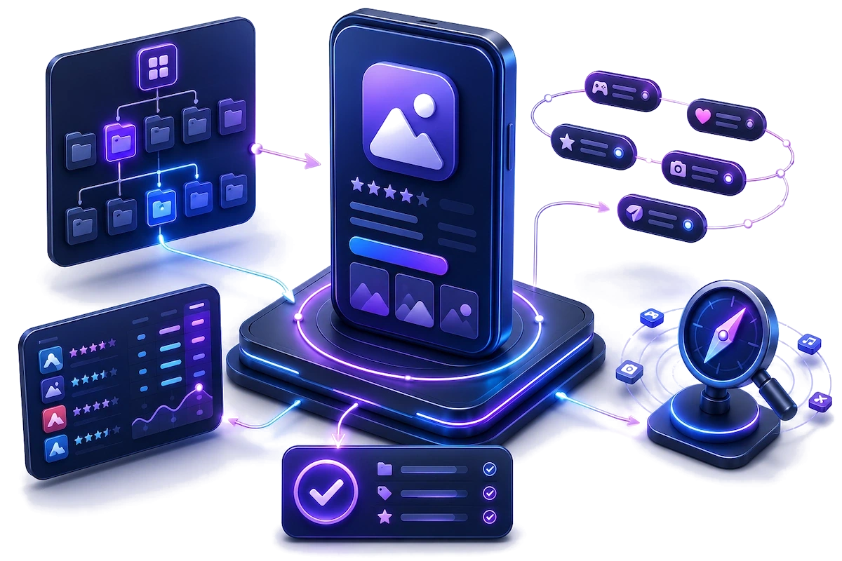 App Category & Tag Selection