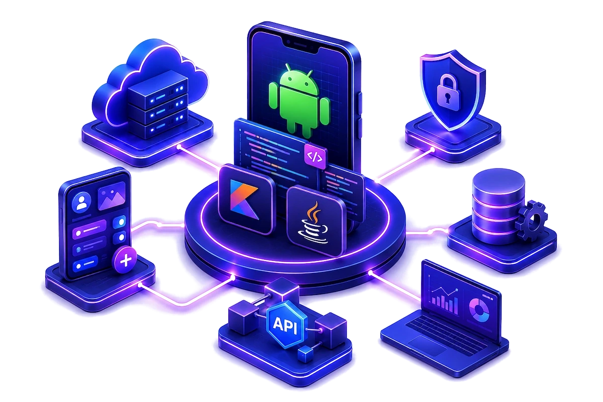 Android App Development with Kotlin & Java