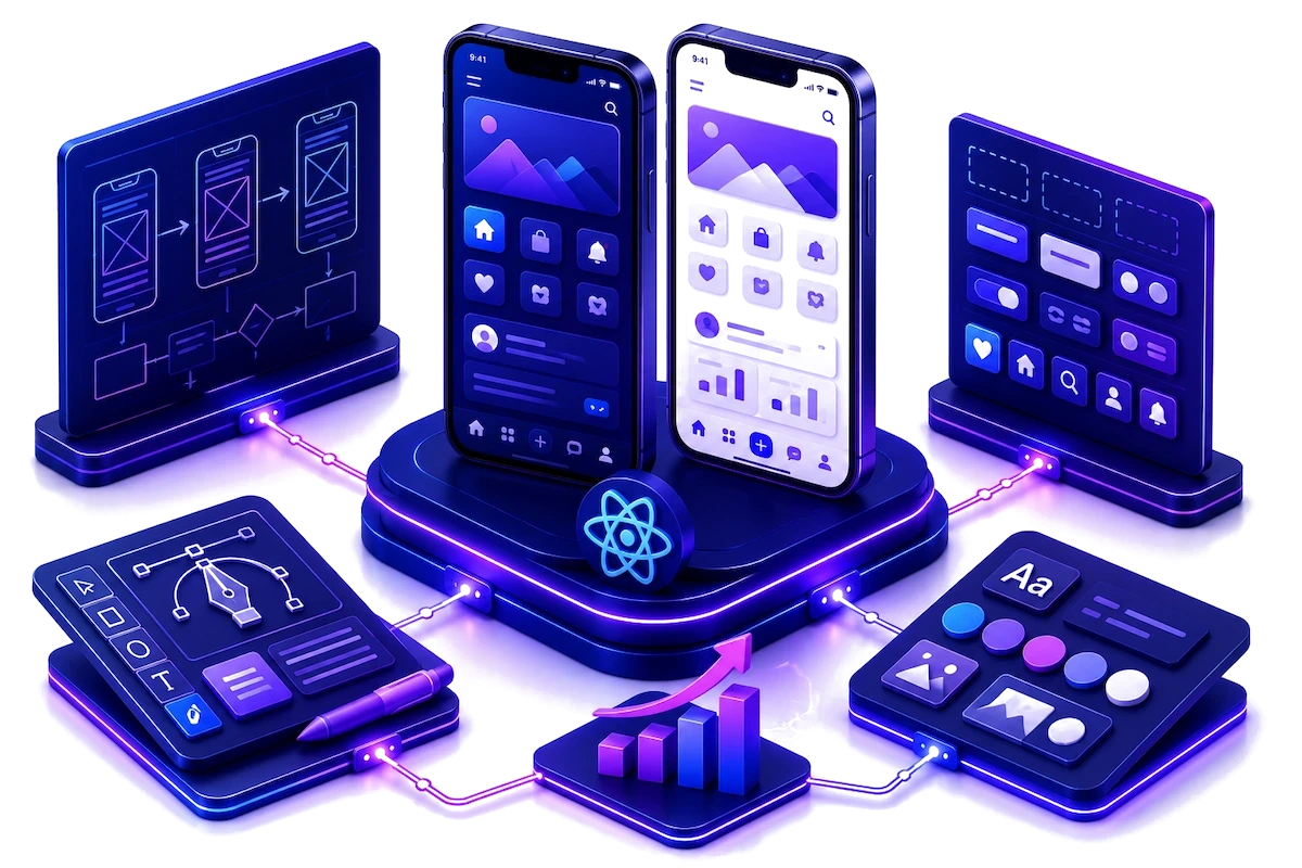 React Native UI/UX Design & Prototyping