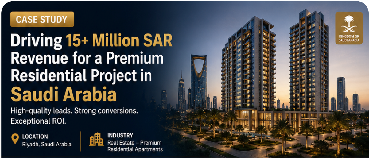 Luxury Real Estate Campaign That Generated 15+ Million SAR in Revenue